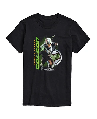 Airwaves Men's Captain America Brave New World Falcon Short Sleeve T-Shirt