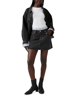 Levi's Women's Icon Double Denim Skirt