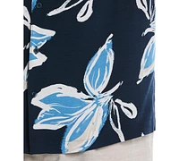 Cubavera Men's Big & Tall Classic-Fit Tropical Floral Button-Down Shirt