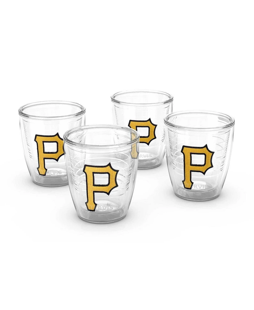 Tervis Tumbler Pittsburgh Pirates 12oz. Emblem Tumbler, Set of 4