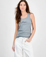 Boss Orange Women's Embellished Logo Tank Top
