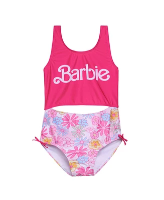 Barbie Girls One Piece Bathing Suit to