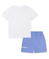 Jordan Little Boys 2-Piece Baseline T-Shirt and Shorts Set