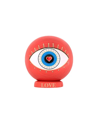 Power of Love - Evil Eye Heart Statue