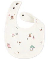 Carter's Baby Girls Floral Bibs, 3 Pack