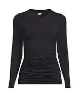 Lands' End Women's Power Performance Long Sleeve Fitted Tee