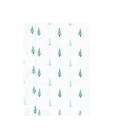 Hudson Baby Boys Cotton Poly Flannel Burp Cloths 8-Pack, Neutral Woodland Pals, One Size