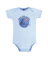 Hudson Baby Boys Cotton Bodysuits, Mommys Sunshine Polo, 9-12 Months