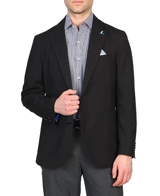 Tailorbyrd Men's Textured Solid Sportcoat