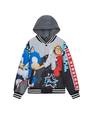 Sega Sonic the Hedgehog Big Boys Printed Bomber Jacket