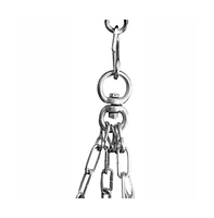 Heavy Duty Premium 220lb Capacity Heavy Bag Chain for Boxing Kickboxing Muay Thai Heavybags Perfect Heavy Bag Hanger Chain Strap with No Tangle Swivel