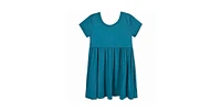 Gerber Baby Girls Spotted Leopard Short Sleeve Twirl Dress