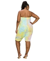 L I V D Plus Tie Dye Romper