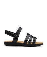 Clarks Collection Women's Elizabelle Kay Riptape Flat Sandals