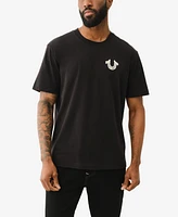 True Religion Men's Short Sleeve Graffiti Puff T-Shirt