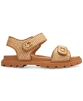 Coach Women's Brynn Straw Sandals