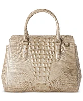 Brahmin Finley Leather Satchel