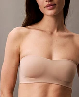 Calvin Klein Women's Form to Body Lightly Lined Bandeau Bra QF7783
