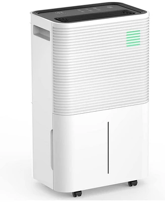 Zafro 45-Pint Dehumidifier for Home, Bathroom & Bedroom, Auto Defrost, 4L Water Tank, 3-Color Led Light, Quiet Operation