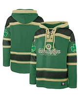 '47 Brand Men's Kelly Green Vegas Golden Knights St. Patrick's Day McLucky Superior Lacer Pullover Hoodie