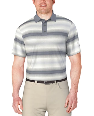 Pga Tour Men's Solarized Stripe Polo Shirt