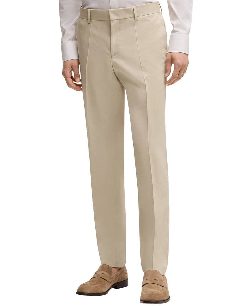 Boss by Hugo Men's Stretch Chiffon Formal Trouser Pants