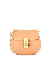 Pre-Owned Chloe Mini Drew Crossbody Bag Leather