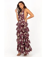 Petal and Pup Women's Kendall Maxi Halterneck Dress