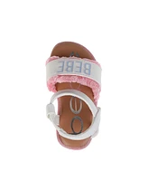 Bebe Toddler Girls Trendy and Comfortable Sandals