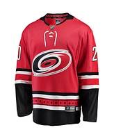 Men's Fanatics Sebastian Aho Red Carolina Hurricanes Alternate Breakaway Player Jersey