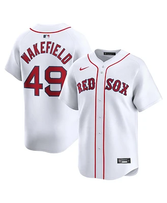 Nike Men's Tim Wakefield White Boston Red Sox Home Limited Player Jersey