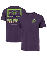 '47 Brand Men's Purple New Orleans Pelicans City Edition Backboard T-Shirt