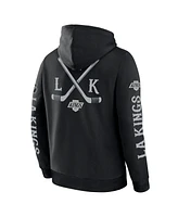 Fanatics Men's Black Los Angeles Kings Big City Legacy Fleece Pullover Hoodie