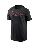Nike Men's Jorge Soler Black San Francisco Giants Fuse Name Number T-Shirt