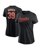 Nike Women's Corbin Burnes Black Baltimore Orioles Fuse Name Number T-Shirt