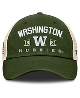 Fanatics Men's Olive Washington Huskies Oht Military Appreciation Frontier Trucker Adjustable Hat