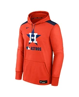 Nike Men's Orange Houston Astros Authentic Collection Performance Pullover Hoodie