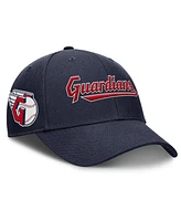 Nike Men's Navy Cleveland Guardians Rise Gaberdine Adjustable Hat