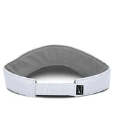 Nike Men's and Women's White Alabama Crimson Tide 2025 Dugout Softball Ace Performance Adjustable Visor Hat
