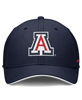 Nike Men's Navy Arizona Wildcats 2025 Dugout Coaches Rise Swoosh Performance Flex Hat