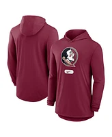 Nike Men's Garnet Florida State Seminoles Lightweight Performance Long Sleeve Hoodie T-Shirt