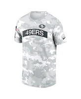 Nike Men's White San Francisco 49ers 2024 Salute To Service Big Tall Performance T-Shirt