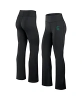 Fanatics Women's Black Michigan State Spartans Training Camp Maxed Out Flare Leggings