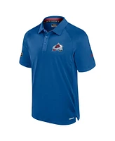 Fanatics Men's Blue Colorado Avalanche Authentic Pro Rink Polo Shirt