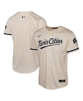 Nike Big Boys and Girls Cream Minnesota Twins Alternate Limited Jersey