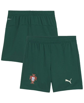 Puma Big Boys and Girls Green Portugal National Team Replica Shorts