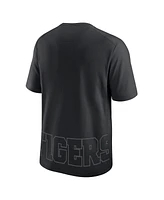 Nike Men's Black Clemson Tigers Primary Statement Two-Hit Performance T-Shirt