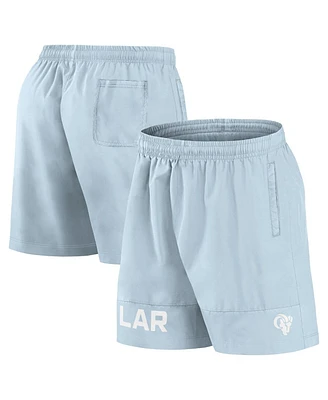 Fanatics Men's Light Blue Los Angeles Rams Elements Shorts