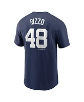 Nike Men's Anthony Rizzo Navy New York Yankees Fuse Name Number T-Shirt