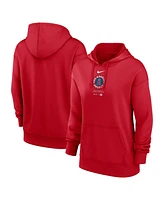 Nike Women's Red Los Angeles Angels City Connect Practice Performance Pullover Hoodie